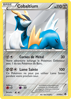 Carte Pokémon Cobaltium 77/98 de la série Pouvoirs Émergents en vente au meilleur prix