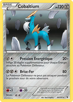 Carte Pokémon Cobaltium 84/101 de la série Nobles Victoires en vente au meilleur prix