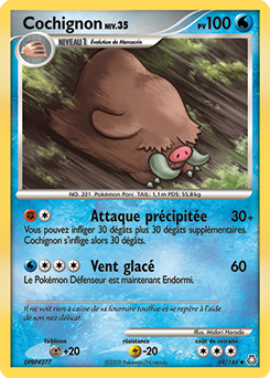 Carte Pokémon Cochignon 69/146 de la série Eveil des Légendes en vente au meilleur prix