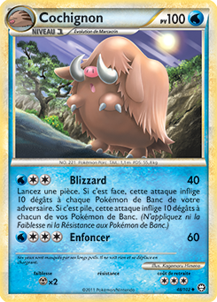 Carte Pokémon Cochignon 48/102 de la série Triomphe en vente au meilleur prix