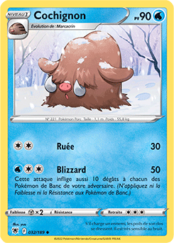 Carte Pokémon Cochignon 032/189 de la série Astres Radieux en vente au meilleur prix