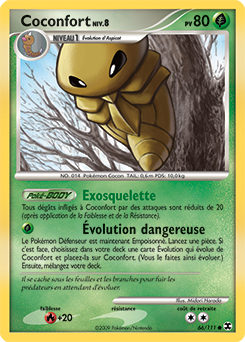 Carte Pokémon Coconfort 66/111 de la série Rivaux Émergents en vente au meilleur prix
