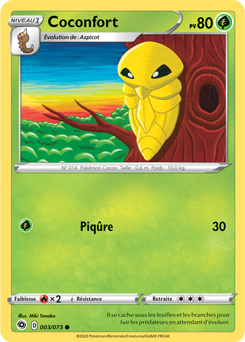 Carte Pokémon Commune Coconfort 003/073 de la série La Voie du Maître