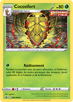 Carte Pokémon Coconfort 2/198 de la série Règne de Glace en vente au meilleur prix