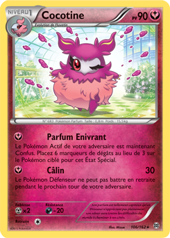 Carte Pokémon Cocotine 106/162 de la série Impulsion Turbo en vente au meilleur prix