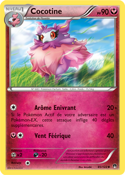 Carte Pokémon Cocotine 85/122 de la série Rupture Turbo en vente au meilleur prix