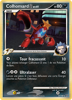 Carte Pokémon Colhomard 23/147 de la série Vainqueurs Suprêmes en vente au meilleur prix