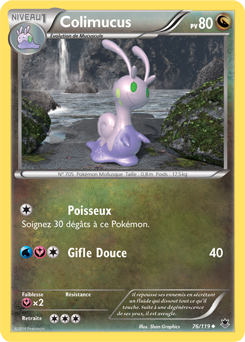 Carte Pokémon Colimucus 76/119 de la série Vigueur Spectrale en vente au meilleur prix