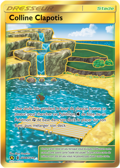 Carte Pokémon Stade Gold SL Colline Clapotis SV88/SV94 de la série Destinées Occultes