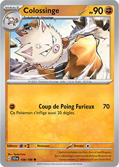 Carte Pokémon Colossinge 108/198 de la série Écarlate et Violet en vente au meilleur prix