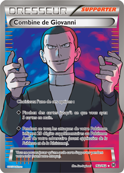 Carte Pokémon Combine de Giovanni 162/162 de la série Impulsion Turbo en vente au meilleur prix