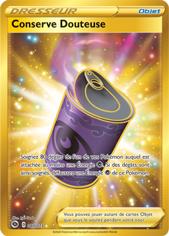Carte Pokémon Objet Gold EB Conserve Douteuse 080/073 de la série La Voie du Maître