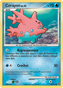 Carte Pokémon Corayon 84/132 de la série Merveilles Secrètes en vente au meilleur prix