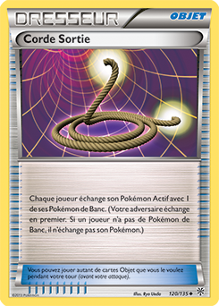 Carte Pokémon Corde Sortie 120/135 de la série Tempête Plasma en vente au meilleur prix