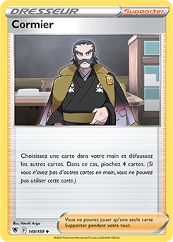 Carte Pokémon Peu commune Cormier 149/189 de la série Astres Radieux