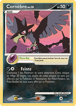Carte Pokémon Commune Cornèbre 95/132 de la série Merveilles Secrètes