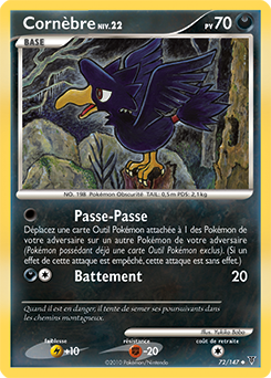 Carte Pokémon Cornèbre 72/147 de la série Vainqueurs Suprêmes en vente au meilleur prix