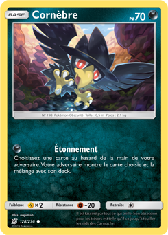 Carte Pokémon Cornèbre 128/236 de la série Harmonie des Esprits en vente au meilleur prix
