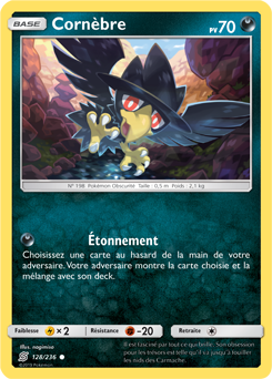 Carte Pokémon Commune Cornèbre 128/236 de la série Harmonie des Esprits