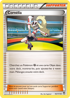 Carte Pokémon Cornélia 95/111 de la série Poings Furieux en vente au meilleur prix