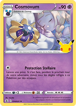 Carte Pokémon Cosmovum 14/25 de la série Célébrations en vente au meilleur prix