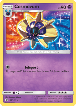 Carte Pokémon Cosmovum 65/149 de la série Soleil & Lune en vente au meilleur prix