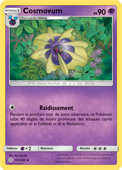 Carte Pokémon Cosmovum 101/236 de la série Éclipse Cosmique en vente au meilleur prix