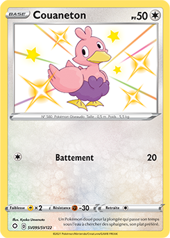 Carte Pokémon Couaneton SV095/SV122 de la série Destinées Radieuses en vente au meilleur prix