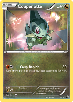 Carte Pokémon Coupenotte 13/20 de la série Coffre des Dragons en vente au meilleur prix