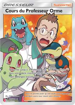 Carte Pokémon Cours du Professeur Orme 213/214 de la série Tonnerre Perdu en vente au meilleur prix