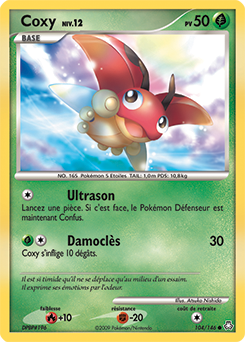 Carte Pokémon Coxy 104/146 de la série Eveil des Légendes en vente au meilleur prix