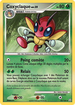 Carte Pokémon Coxyclaque 60/146 de la série Eveil des Légendes en vente au meilleur prix
