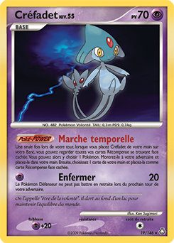 Carte Pokémon Créfadet 19/146 de la série Eveil des Légendes en vente au meilleur prix