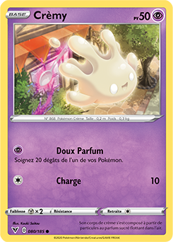 Carte Pokémon Crèmy 080/185 de la série Voltage Éclatant en vente au meilleur prix