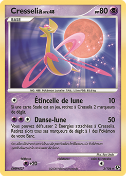 Carte Pokémon Cresselia 2/106 de la série Duels au Sommet en vente au meilleur prix