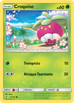 Carte Pokémon Croquine 17/236 de la série Harmonie des Esprits en vente au meilleur prix