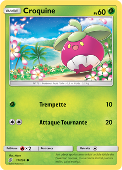 Carte Pokémon Commune Croquine 17/236 de la série Harmonie des Esprits