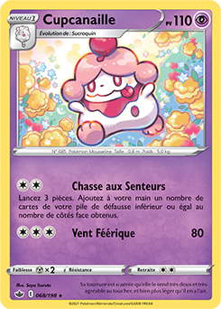 Carte Pokémon Cupcanaille 68/198 de la série Règne de Glace en vente au meilleur prix