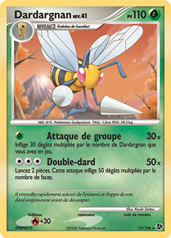 Carte Pokémon Dardargnan 13/106 de la série Duels au Sommet en vente au meilleur prix
