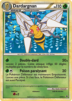 Carte Pokémon Dardargnan 12/95 de la série Déchaînement en vente au meilleur prix