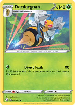 Carte Pokémon Dardargnan 004/073 de la série La Voie du Maître en vente au meilleur prix