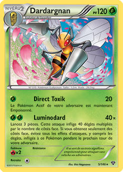 Carte Pokémon Dardargnan 5/146 de la série X&Y en vente au meilleur prix