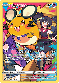 Carte Pokémon Dedenne TG07/TG30 de la série Stars Étincelantes en vente au meilleur prix