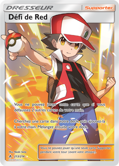 Carte Pokémon Défi de Red 213/214 de la série Alliance Infallible en vente au meilleur prix