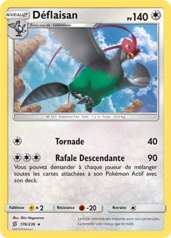 Carte Pokémon Déflaisan 176/236 de la série Harmonie des Esprits en vente au meilleur prix