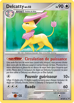 Carte Pokémon Delcatty 4/127 de la série Platine en vente au meilleur prix