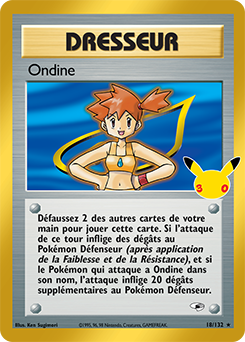 Carte Pokémon Collection classique Delcatty Anniversaire 5/109 de la série 30e Anniversaire