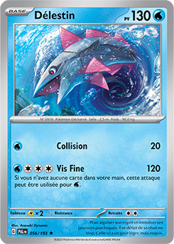Carte Pokémon Délestin 056/193 de la série Évolutions à Paldea en vente au meilleur prix