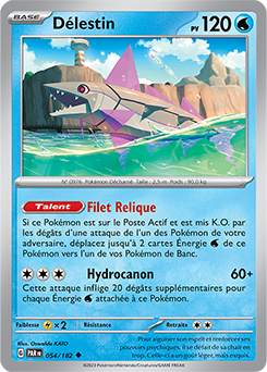 Carte Pokémon Peu commune Délestin 54/182 de la série Faille Paradoxe