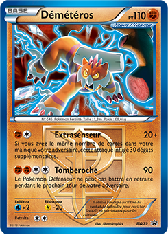 Carte Pokémon Démétéros BW79 de la série Promos Noir & Blanc en vente au meilleur prix